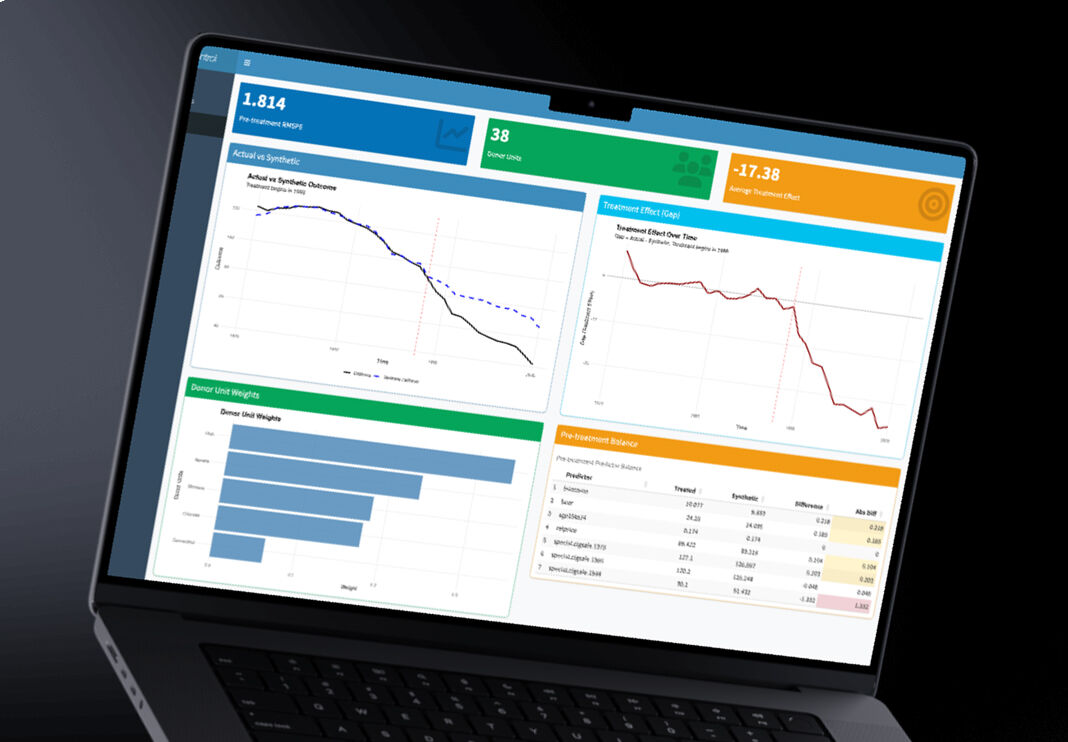 Synth — Synthetic Control Research App